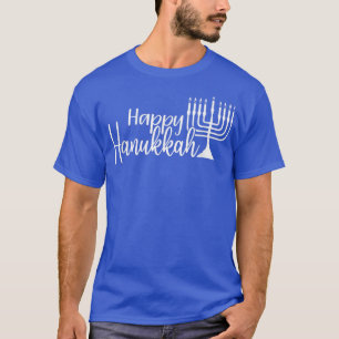 Camiseta Feliz Hanukkah, Homens Mulheres Crianças, Menorah,