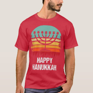 Camiseta Feliz Hanukkah Judeu Hanukkah
