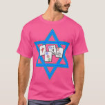Camiseta Feliz Hanukkah Mah Jong Tiles Chanukka Mah Jong<br><div class="desc">Feliz Hanukkah Mah Jong TilesDiversão Chanukka Mah Jongg Azulejo.</div>
