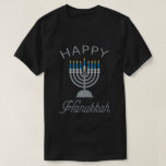 Camiseta Feliz Hanukkah Menorah Glitter T-Shirt<br><div class="desc">Chanucá 2022 começará na noite do domingo,  18 de dezembro,  e terminará na noite da segunda-feira,  26 de dezembro</div>