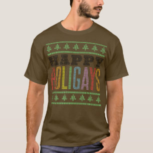 Camiseta Feliz Holigays LGBT Gay Natal