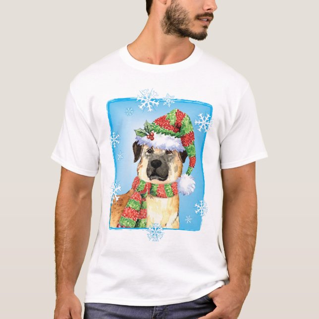 Camiseta Feliz Howlidays Shepherd T-Shirt Anatólia (Frente)