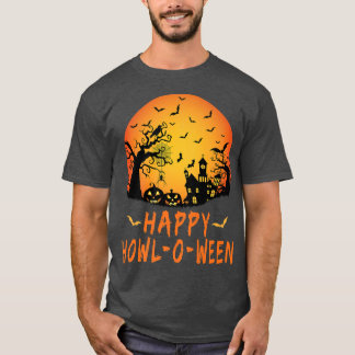 Camiseta Feliz Howloween, Scary Spooky Spider Bat, Hallowee