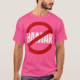 Camiseta Feliz Ideia De Figurino De Purim Não Hoje Haman Je