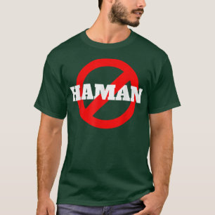 Camiseta Feliz Ideia De Figurino De Purim Não Hoje Haman Je