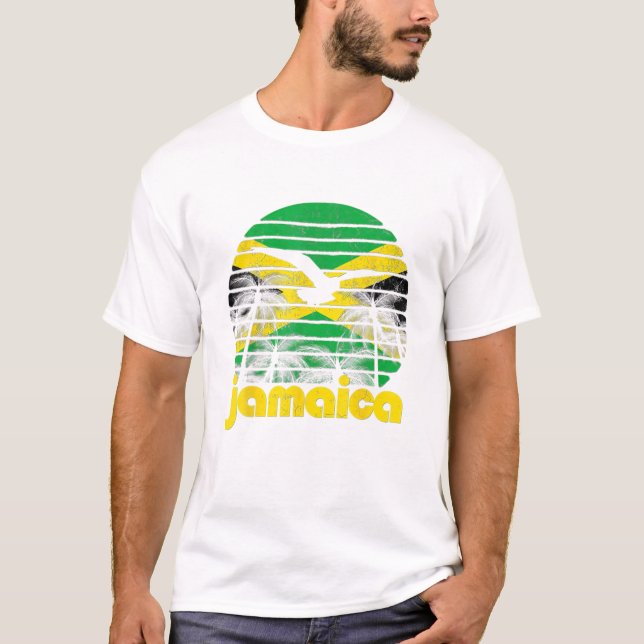 Camiseta Feliz Independência Jamaica, 6 de agosto de 1962,  (Frente)