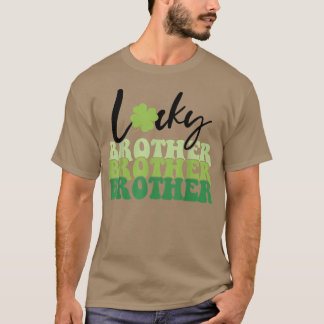 Camiseta Feliz Irmão Feliz Dia de São Patrício Família Irla