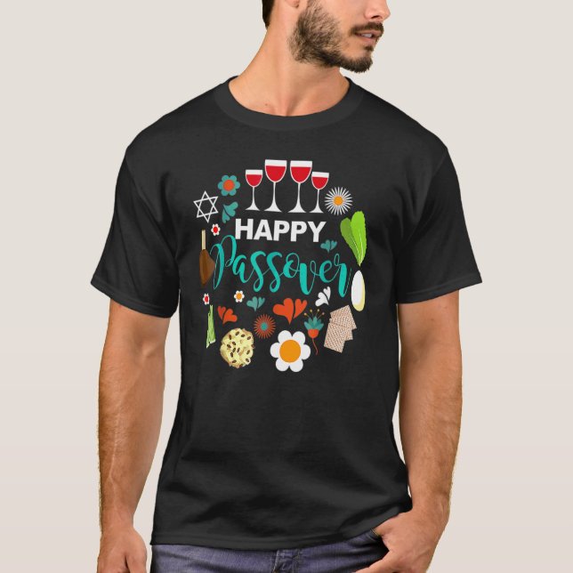 Camiseta Feliz Janto 2 das Sedes de Passover (Frente)