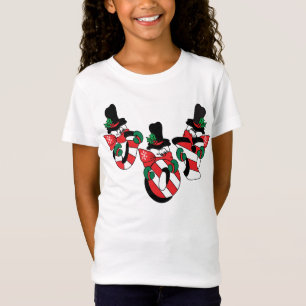 Camiseta Feliz Joy Snowmen   Natal