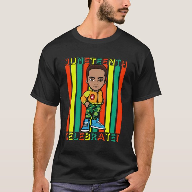 Camiseta Feliz Junº S Apenas Para Preto E (Frente)