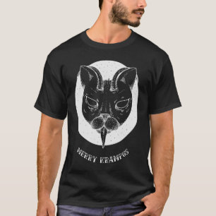 Camiseta Feliz Krampus no Natal de Krampus Kat