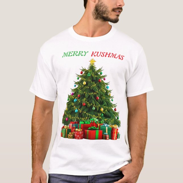Camiseta Feliz kushmas (Frente)