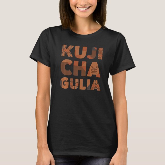 Camiseta Feliz Kwanzaa Black Men Melanin Women Family Kujic (Frente)