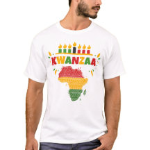 Feliz Kwanzaa da África Vibrante do Natal