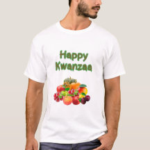 Feliz Kwanzaa Primeiras Frutas 