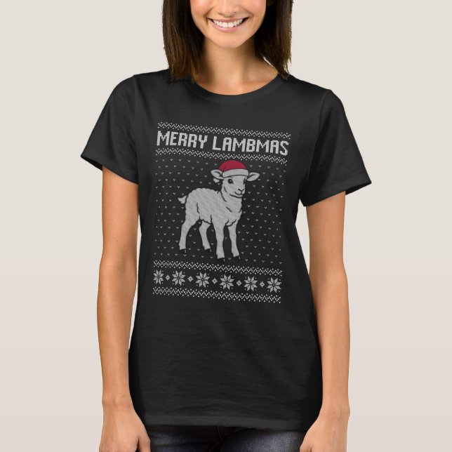 Camiseta Feliz Lambmas (Frente)