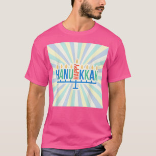 Camiseta Feliz legal Hanukkah Chanukah Menorah design