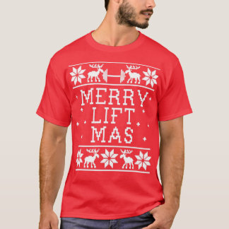 Camiseta Feliz Levante Mas Sueco De Natal Feio