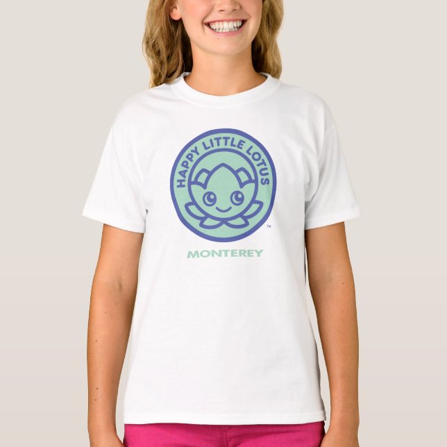 Camiseta Feliz Lotus, Monterey, (Frente)
