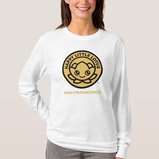 Camiseta Feliz Lotus, São Francisco, (Frente)