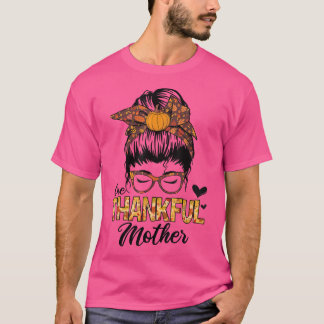 Camiseta Feliz Mãe Engraçado, Obrigados de outono de outono