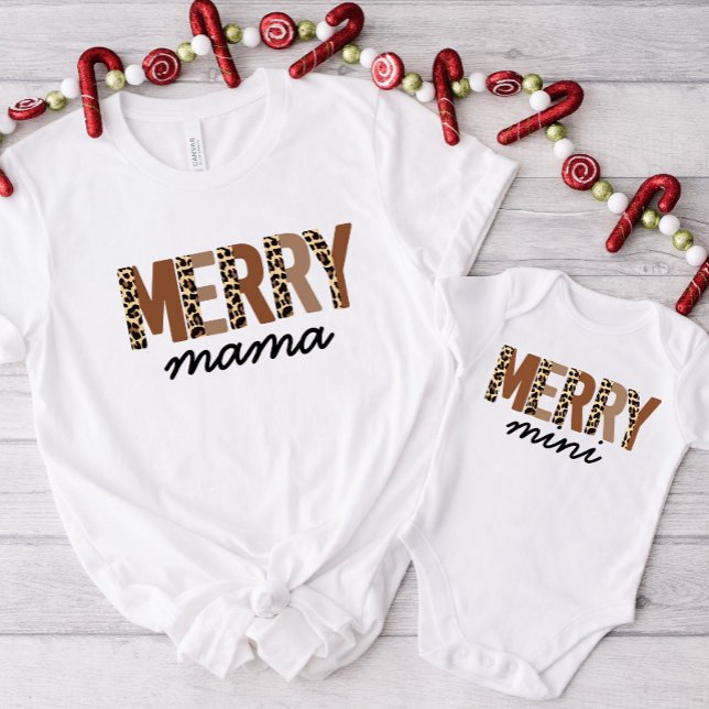 Camiseta "Feliz Mama", Mamãe moderna de Boho e eu (Criador carregado)