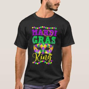 Camiseta Feliz Mardi Gras King Parade Classic Party Carniva