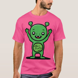 Camiseta Feliz Martian