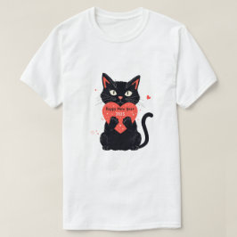 Camiseta Feliz mew ano 2025 gato engraçado ano novo