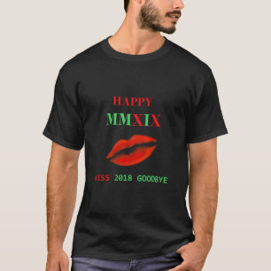 Camiseta Feliz MMXIX (2019 em Romano)