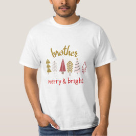 Camiseta Feliz moderna e Correspondência familiar brilhante