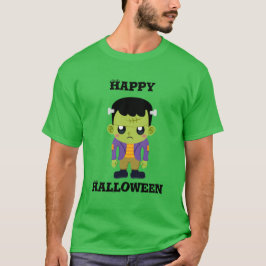 Camiseta Feliz Monstro das Halloween