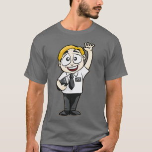 Camiseta Feliz Mórmon MissionárioElder com Bíblia