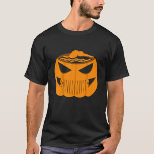 Camiseta Feliz Nadar Figurino De Pumpkin No Halloween
