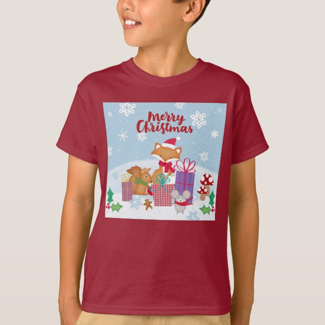 Camiseta Feliz Natal (Frente)