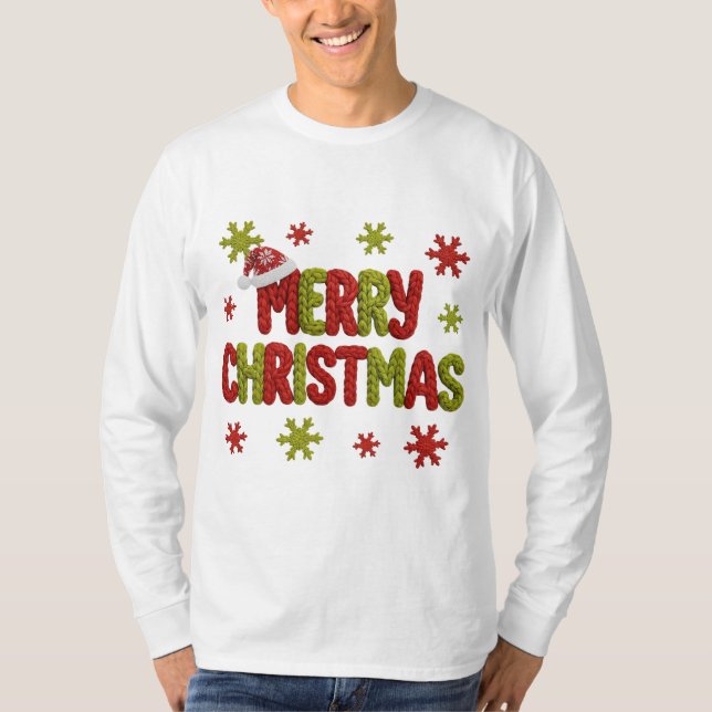 Camiseta Feliz Natal (Frente)