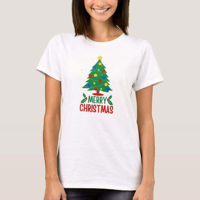 Camiseta Feliz Natal (Frente)