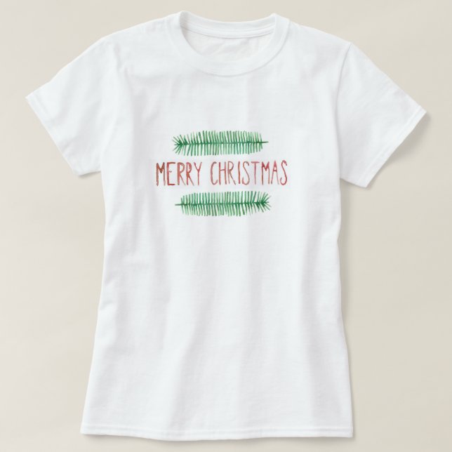 Camiseta Feliz Natal (Frente do Design)