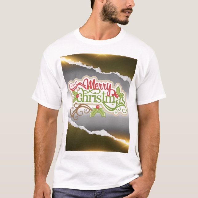 Camiseta Feliz Natal  (Frente)