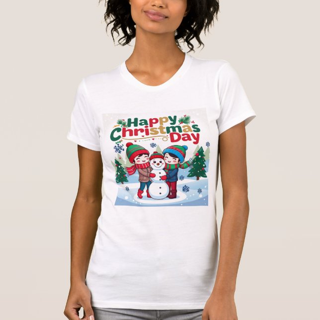 Camiseta Feliz Natal (Frente)