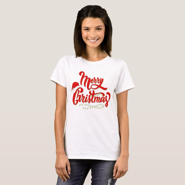 Camiseta Feliz Natal (Frente Completa)