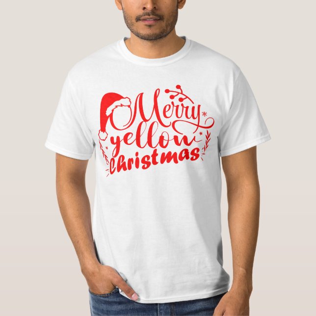 CAMISETA FELIZ NATAL. (Frente)