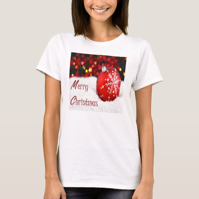Camiseta feliz natal (Frente)