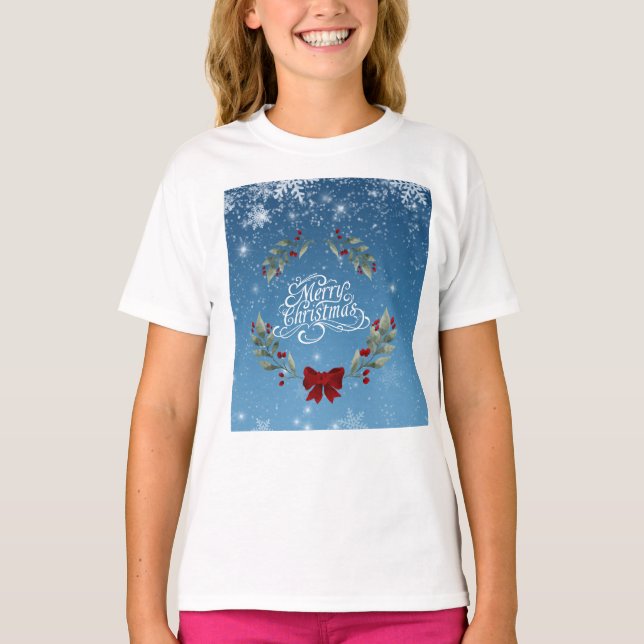 Camiseta Feliz Natal (Frente)
