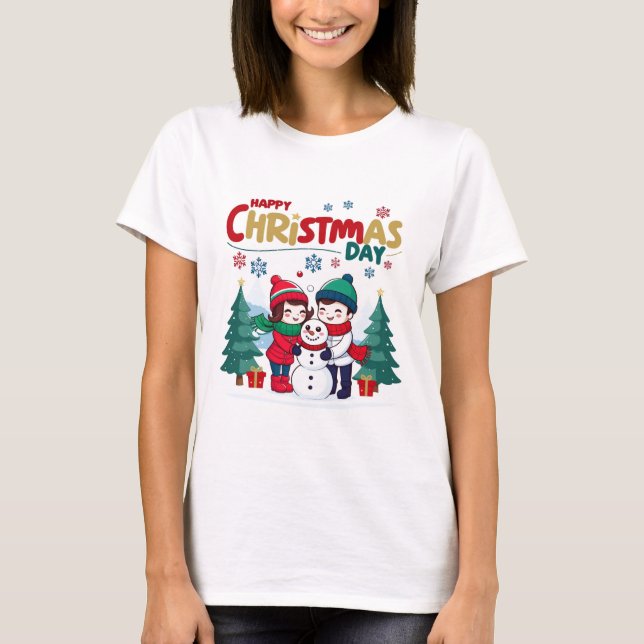 Camiseta Feliz Natal (Frente)