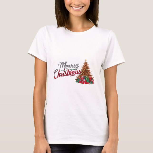 Camiseta Feliz Natal (Frente)