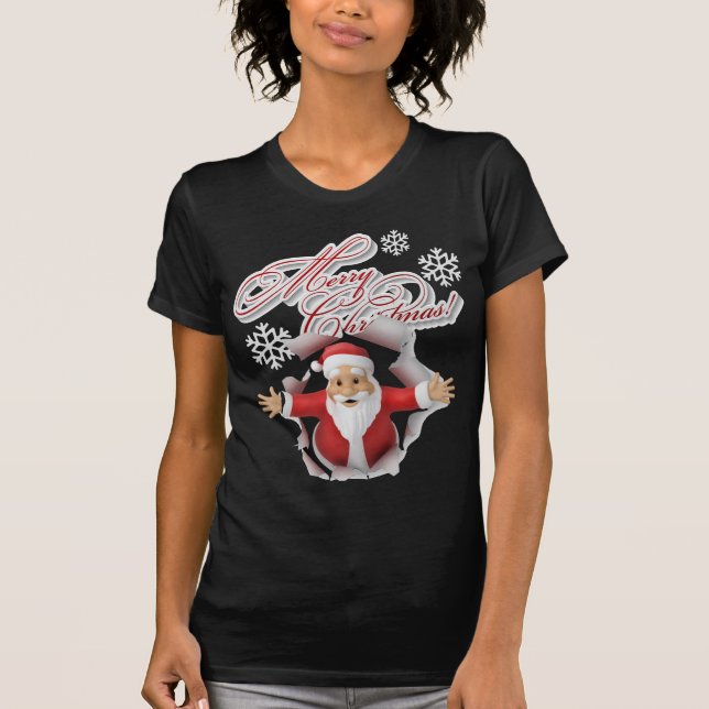 Camiseta Feliz Natal (Frente)