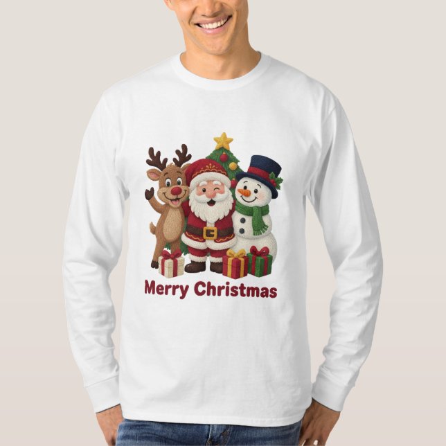 Camiseta Feliz Natal (Frente)