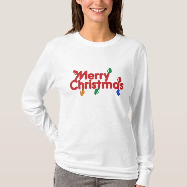 Camiseta Feliz Natal (Frente)