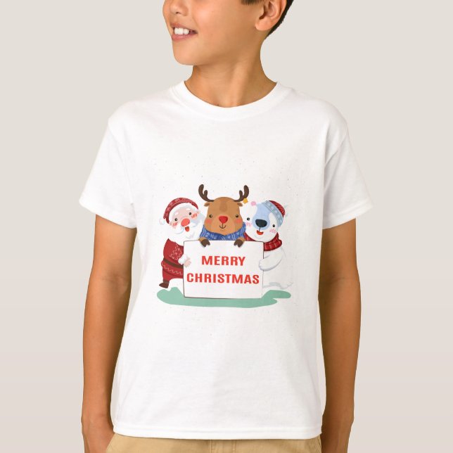 Camiseta feliz natal (Frente)